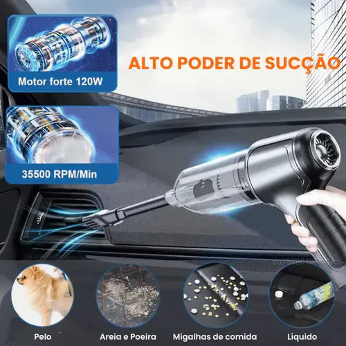AspiraMax™ - Ultra Aspirador Portátil 4 em 1 + Brinde Exclusivo