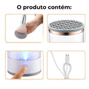 MakeClean™ Limpador de Pincel de Maquiagem 3 em 1 [Brinde Kit Completo de Pinceis]