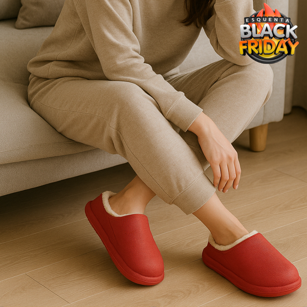 Chinelo Nuvem Peluciado - Lançamento De Inverno 2025
