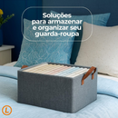 Organizador de Roupas Dobrável - COMPRE 1 LEVE 4 - SOMENTE HOJE ⏰