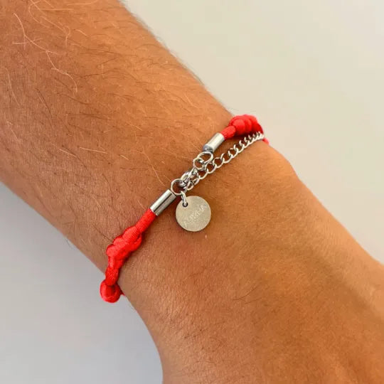 COMPRE 2 LEVE 3 | Pulseira dos 7 Nós em Aço Inoxidável | Proteção e Elegância