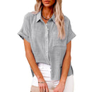 Camisa Feminina Casual Verão