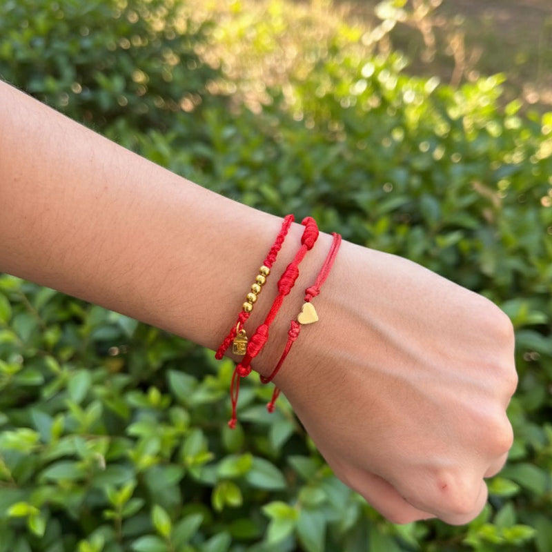 COMPRE 2 LEVE 3 | Pulseira dos 7 Nós em Aço Inoxidável | Proteção e Elegância