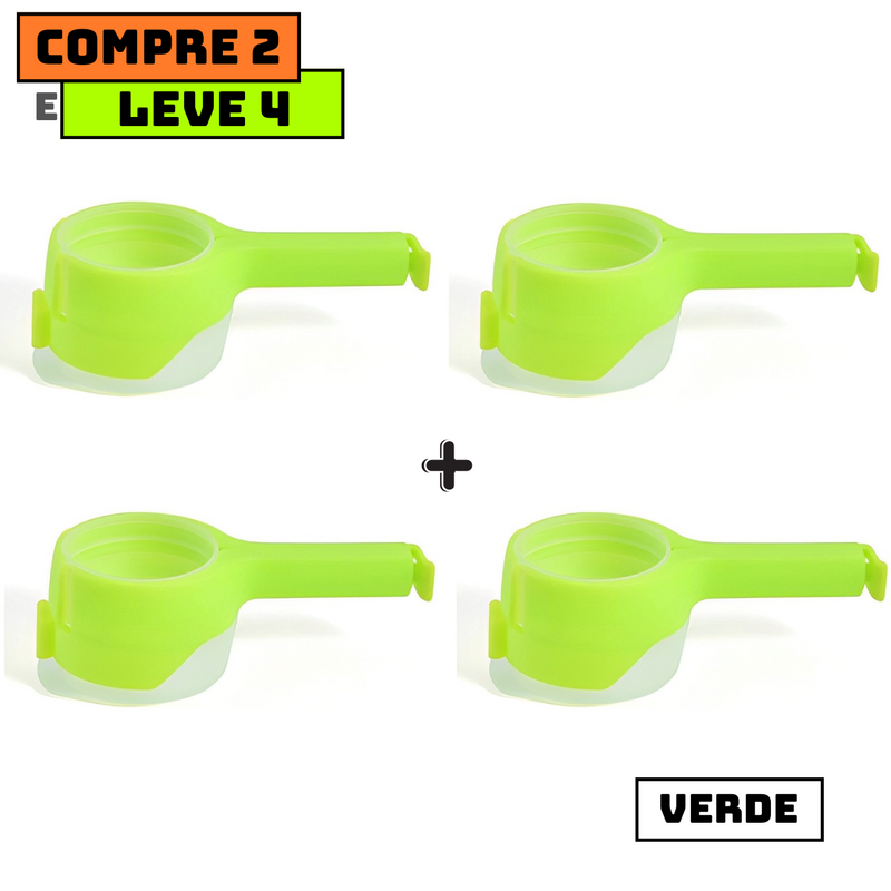 GuardaMix™ - O Selador Inteligente de Alimentos